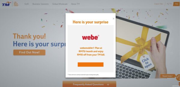 What Malaysians are saying about "Thank You Surprise!" from Telekom Malaysia 1