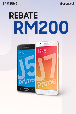 Get RM200 off when you purchase the Galaxy J Prime 1