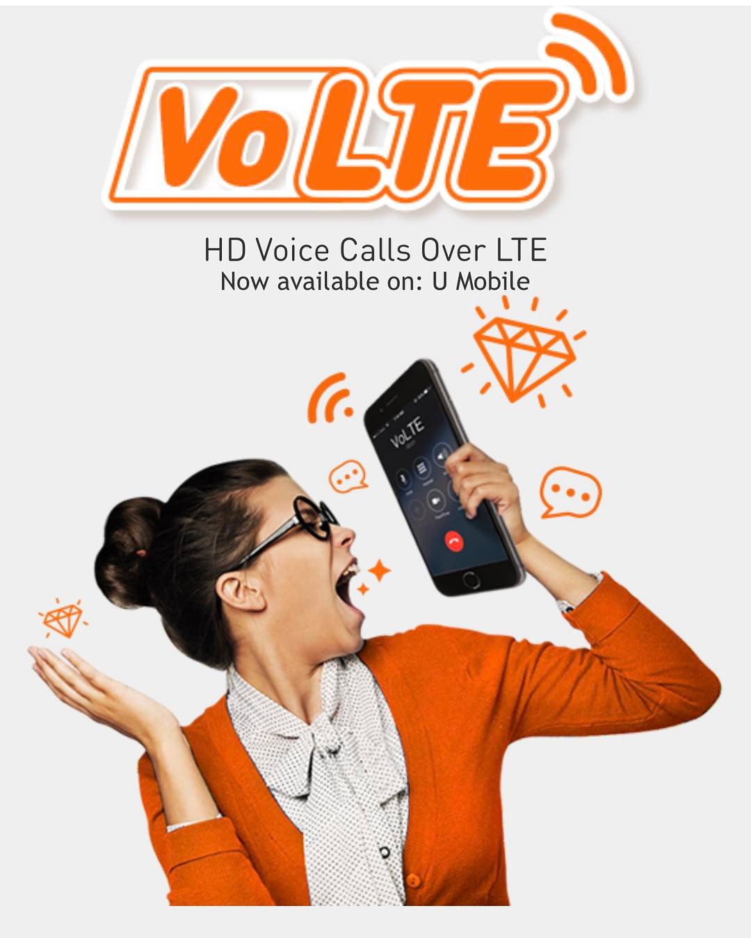 U Mobile VoLTE for iPhone 1