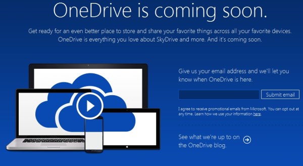 SkyDrive to be rebranded as OneDrive due to Trademark Dispute 6