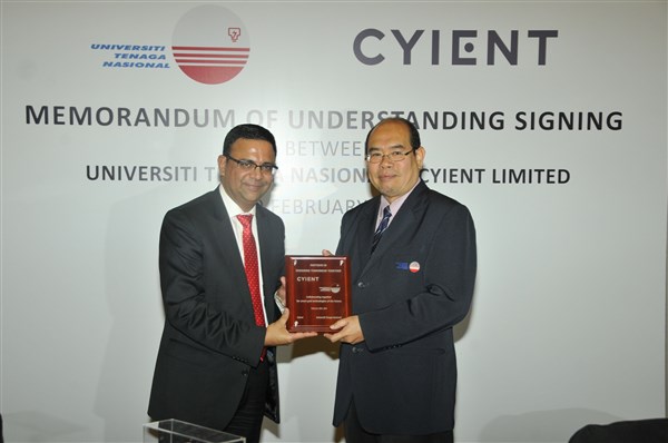 Universiti Tenaga Nasional (UNITEN) signs MoU with Cyient for joint research on smart grid technologies 9