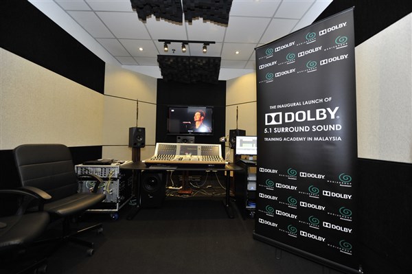 First Dolby 5.1 Surround Sound Media Training Facility in Malaysia 5