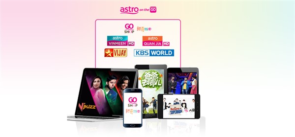 Astro on the Go adds 5 TV channels 1
