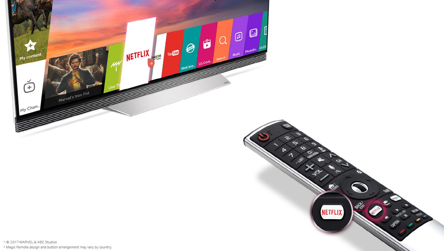 Free 3 months of Netflix with purchase of LG 4K UHD TV 6