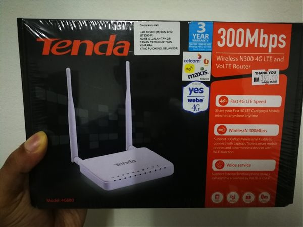 Review- Tenda 4G680 4G LTE Router 2