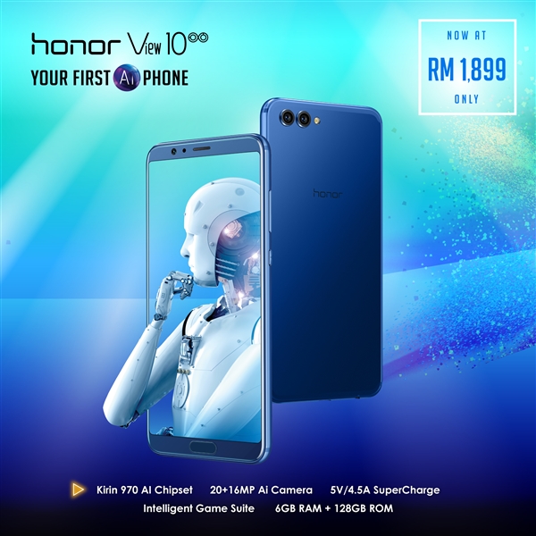 honor View10 now at RM1899, honor 7X at RM899 1