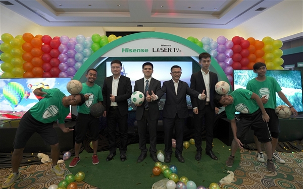 Hisense Malaysia launches new Tvs- Limited Edition World Cup U9A, U7A & Laser TV 1