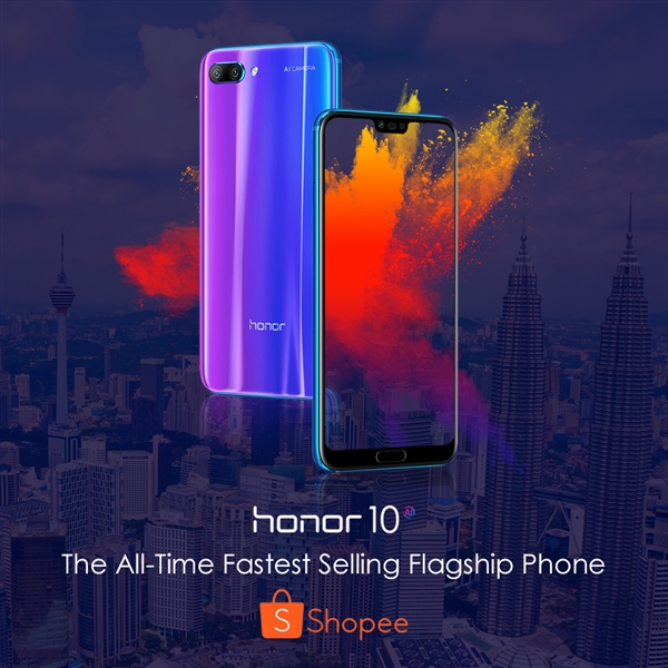 honor 10 is Shopee’s All-time Fastest Selling Flagship Phone 1