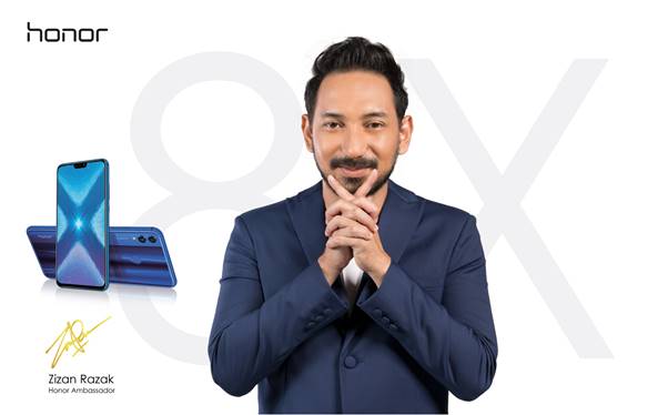 honor Malaysia Appoints Zizan Razak as the Official Ambassador for honor 8X 1