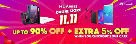 HUAWEI Mega Online Sale Day: Final Call For 11.11 1