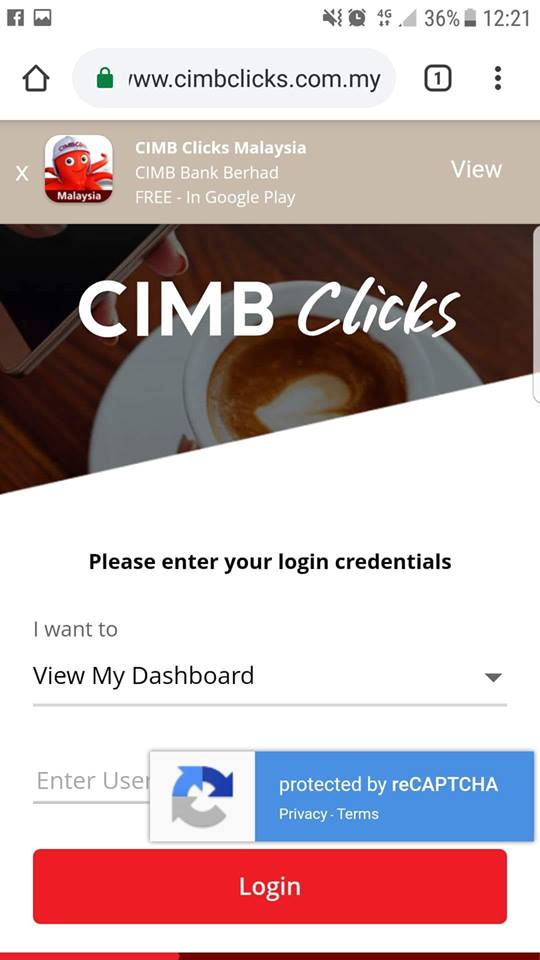 Cimb click