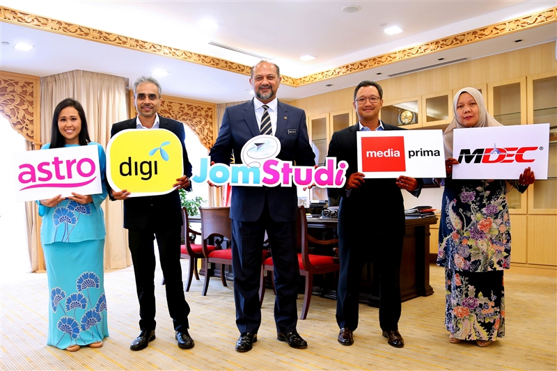 Astro, Digi and Media Prima brings together education content with JomStudy 1