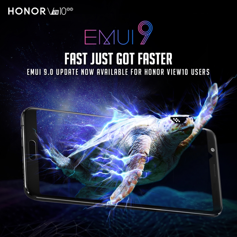 EMUI 9.0 Update Officially Available for HONOR View10, HONOR 10 and HONOR Play 1