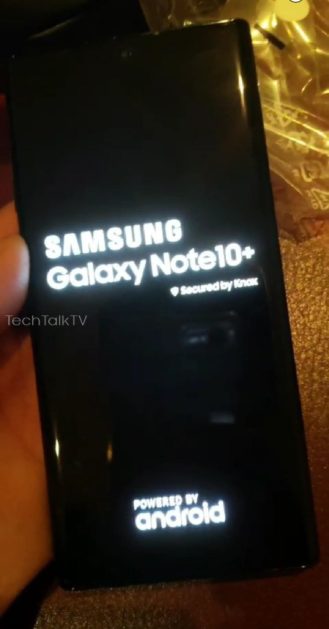 Upcoming Galaxy Note10+ won't be called Note Pro according to first blurry real-life photos 3