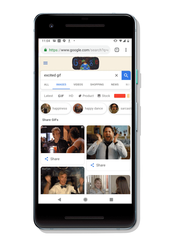 Google Images now has shareable GIFs on Android and iOS 1