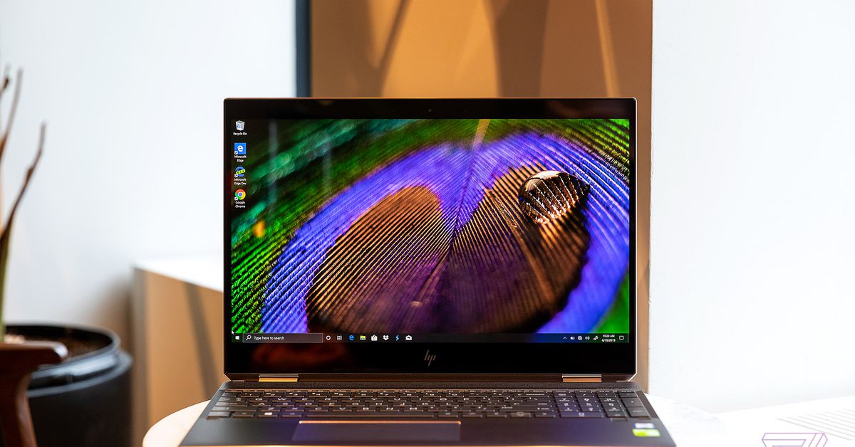 HP Spectre x360 15 AMOLED review: beautiful screen, miserable trackpad