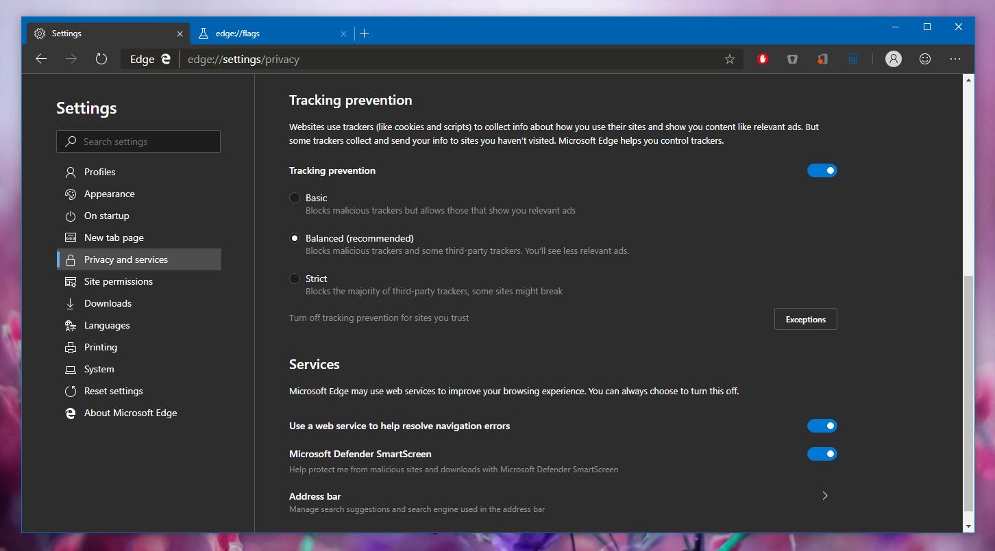 How to Enable Tracking Prevention in Chromium Microsoft Edge