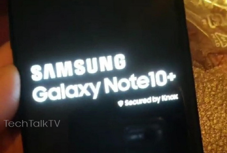 Upcoming Galaxy Note10+ won't be called Note Pro according to first blurry real-life photos 1