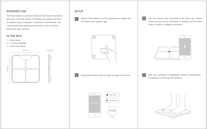 Wyze Scale leaks at FCC with full photos and manual, Wi-Fi smart plug may be in the works 2