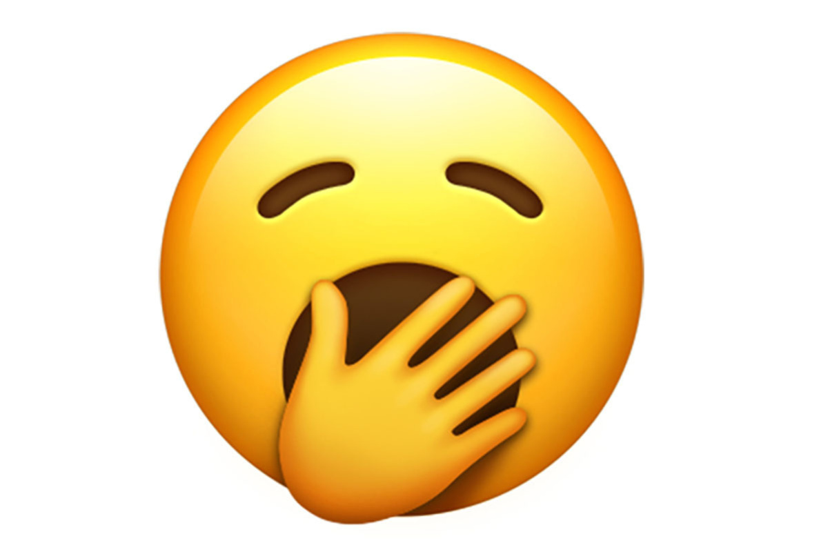 emoji 12 yawn