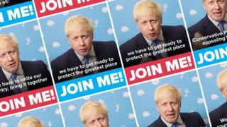 Boris Johnson ads on Facebook