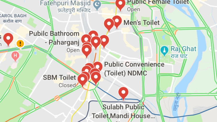 Google and India government adding thousands of toilets to Maps 1