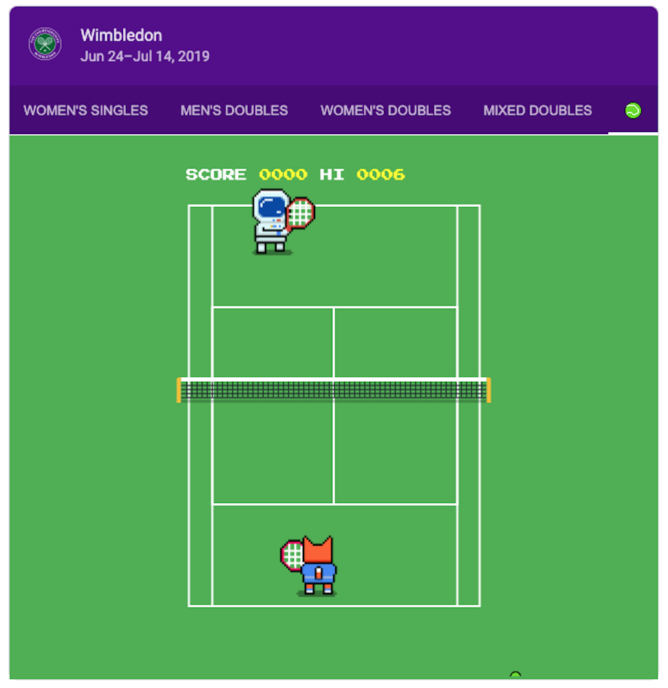 Google has a fun Wimbledon Easter egg you can play 2