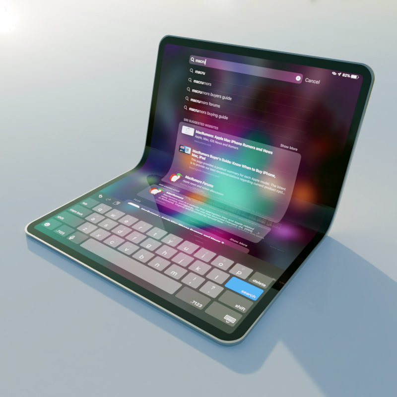 Sketchy Rumor Suggests Apple to Launch Foldable iPad With 5G Support as Soon as 2020 1