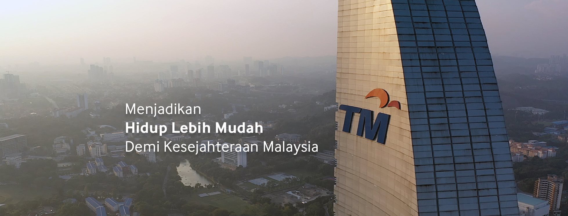 menara TM  5g network syok Hidup Lebih Mudah telekom malaysia