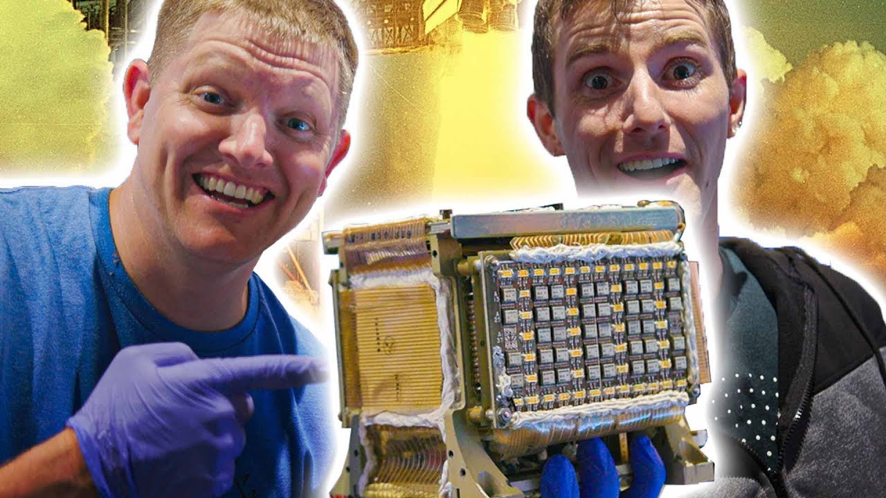 The ACTUAL Computer from the Saturn V Rocket - ft. SmarterEveryDay