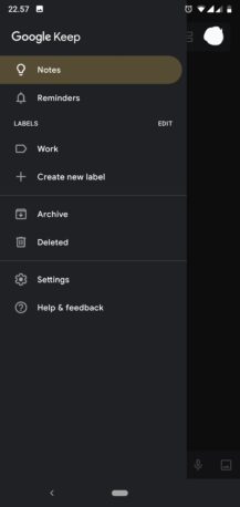 Web rollout] Google Keep rolling out dark mode for some users [APK Download] 3