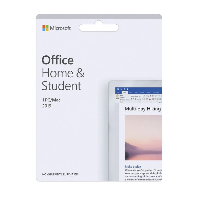 microsoft-Office Home & Student 2019 suite
