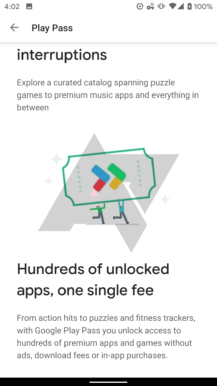 Google now testing 'Play Pass' app and game subscription service 4