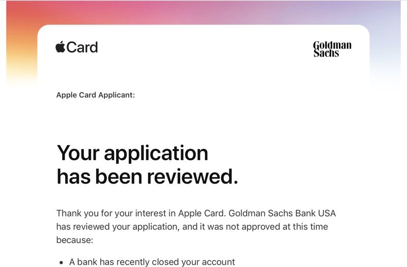 Apple Details Why Some Apple Card Applicants Might Get Declined 2
