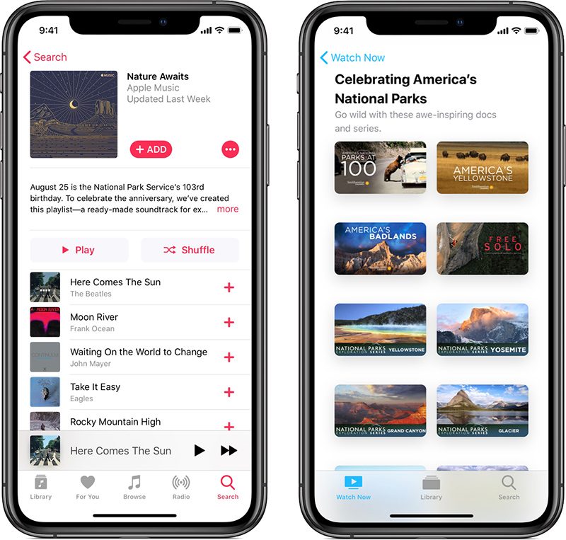 Apple Celebrating National Parks in August With Donations, Apple Watch Challenge, Apple Music Collections and More 3