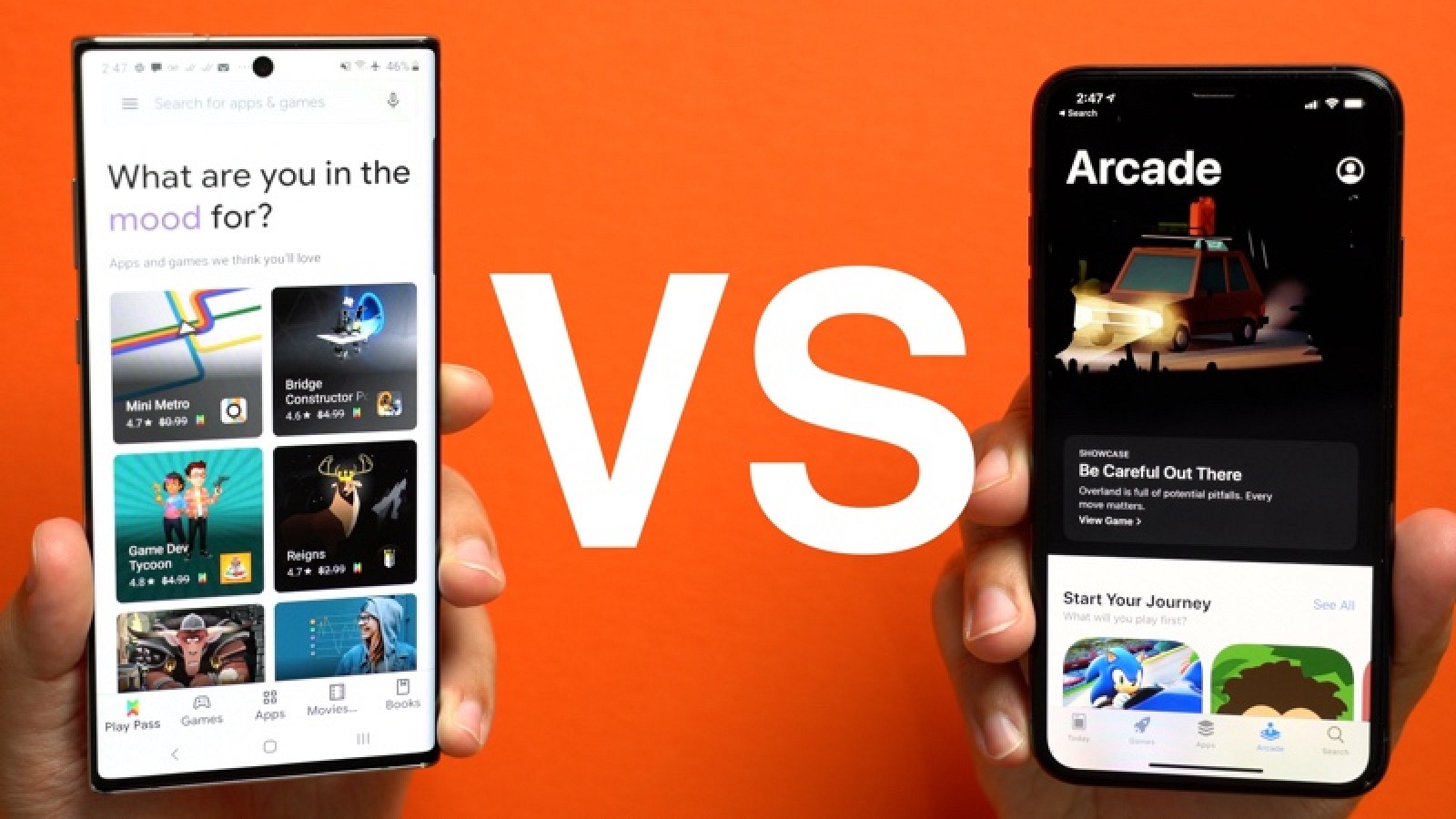 Apple Arcade vs. Google Play Pass
