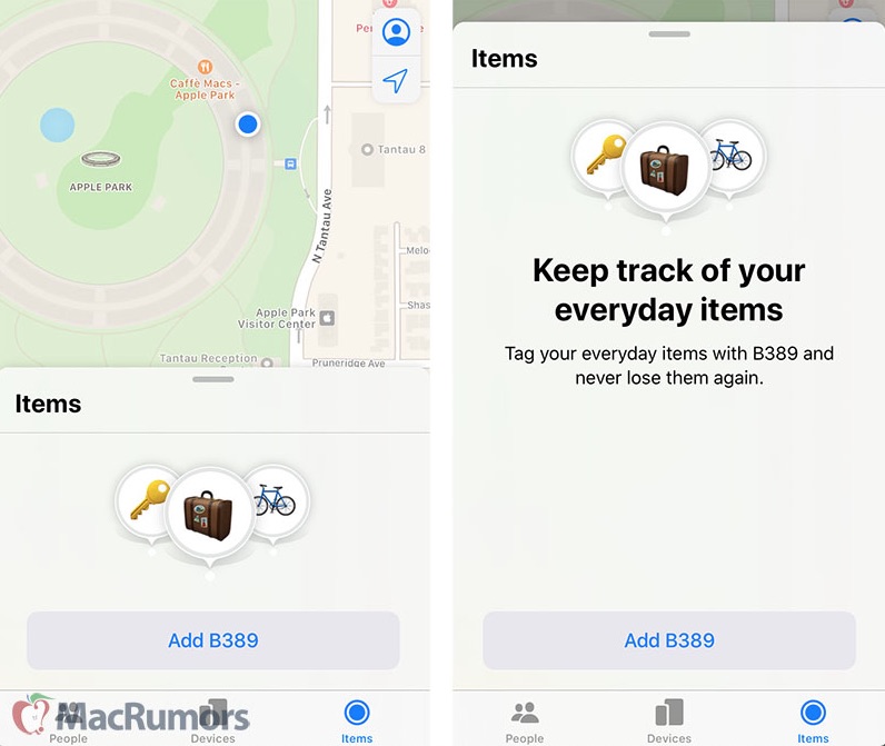 Exclusive: iOS 13's Hidden 'Items' Tab for 'Apple Tags' Revealed 1