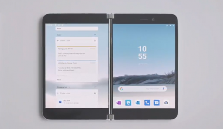 Microsoft just announced a Surface Android phone... with two screens 1