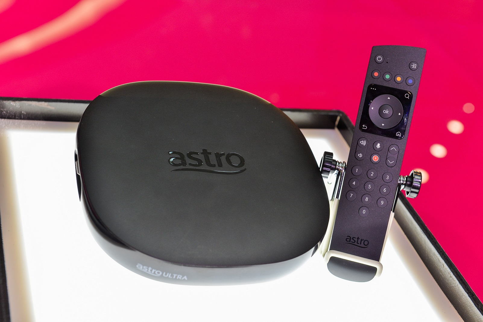 Astro 4K UHD set top box