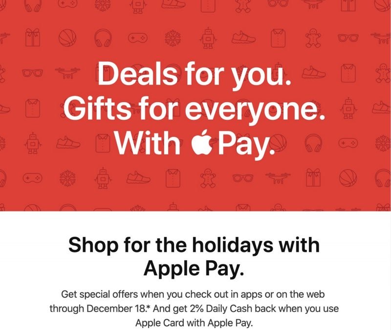 Latest Apple Pay Promo Offers Holiday Discounts and Bonuses From Multiple Retailers 1