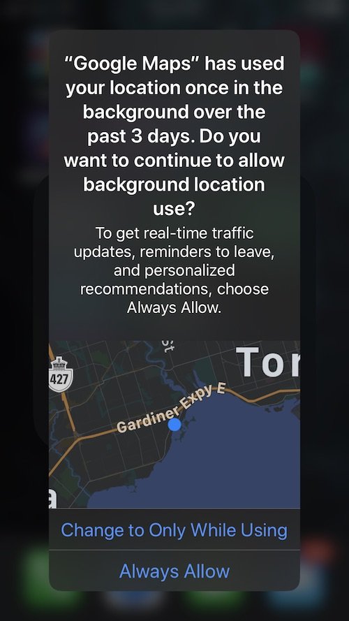 Apple Responds to Report on iOS 13's Frequent Location Tracking Reminders, Emphasizes Privacy 1
