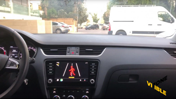 Concept Android Auto app alerts you of pedestrians before you see them 1