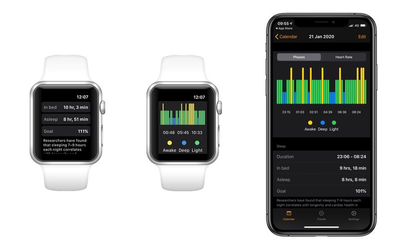 Sleep Tracking App NapBot Gains Independent Apple Watch App, New Complications, and More 1