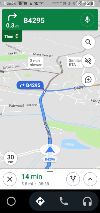 Speed limits are back for Google Maps in the UK 3