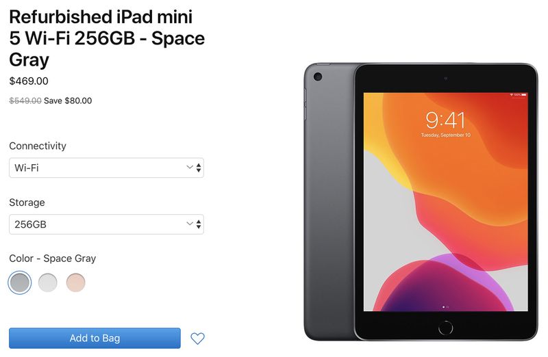 Apple Begins Selling Refurbished 2019 iPad Air and iPad Mini 5 Models 1