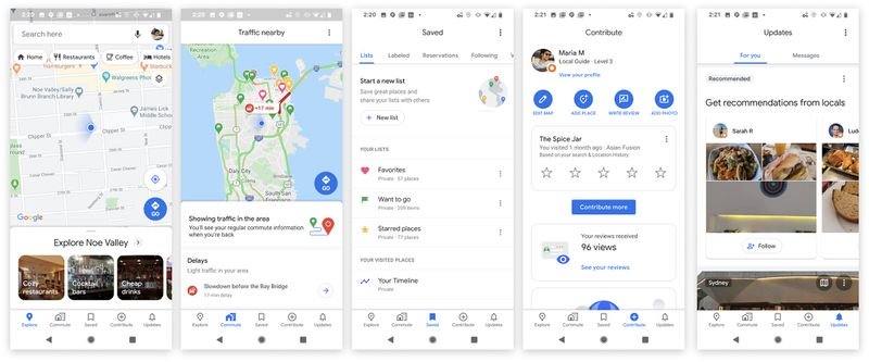 Google Maps Gains New Navigation System, Crowd-Sourced Transit Info, and More 1