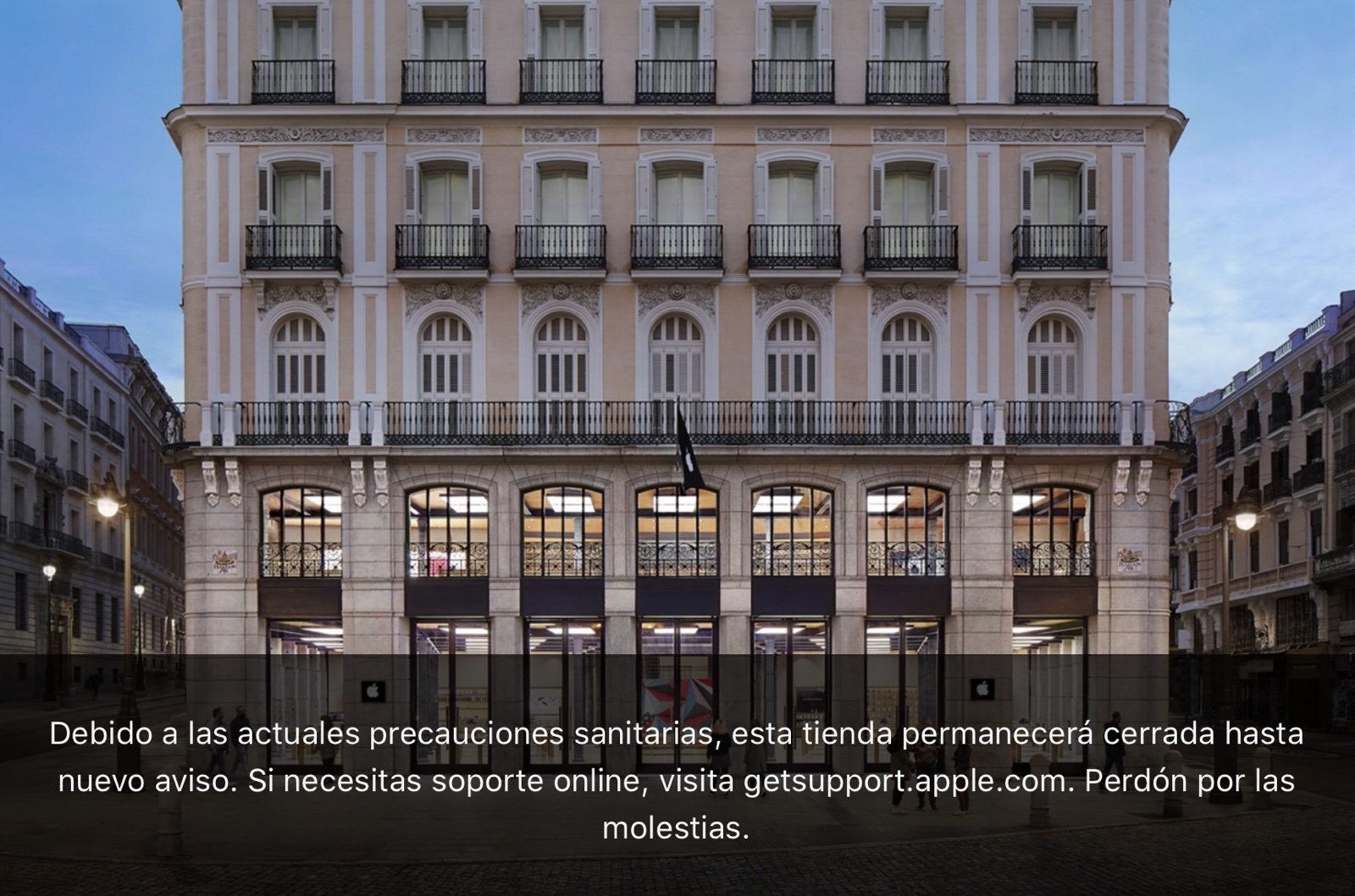 Apple Closes All Retail Stores in Spain Due to Coronavirus
