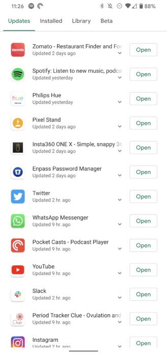 Google messed up the Play Store's sorting order for recently updated apps (Update: Fixed) 2
