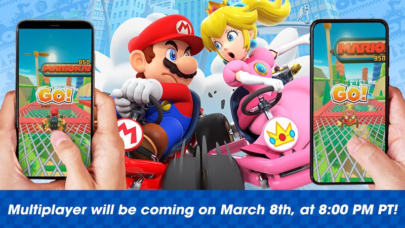 Mario Kart Tour for iOS Gaining Multiplayer Mode on March 8 1