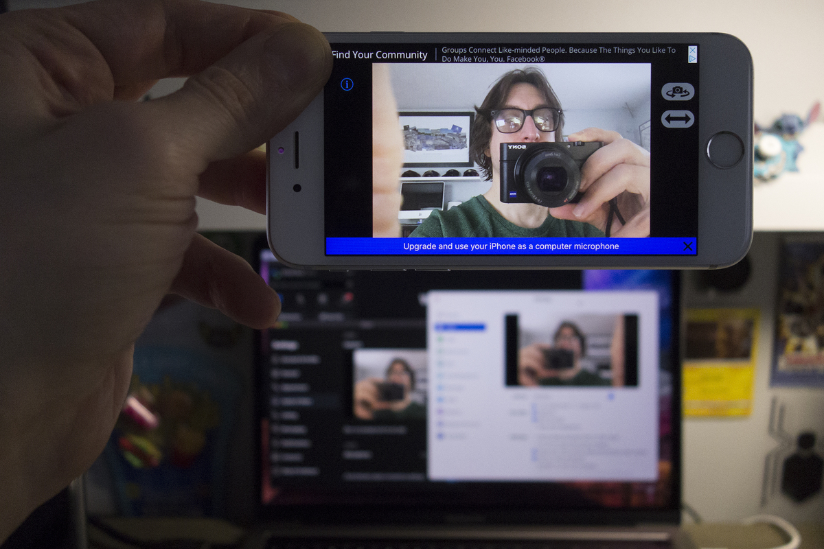 How to use your iPhone as a webcam for video conferencing and virtual meetings